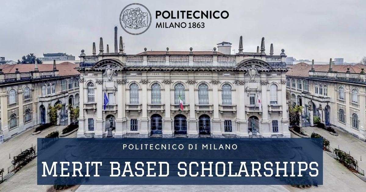 Politecnico di Milano Scholarships - Merit Based Platinum Scholarship